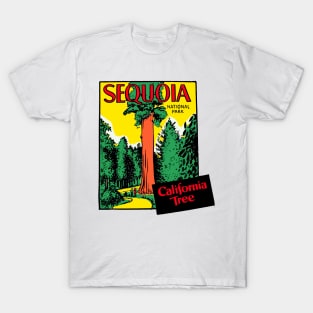 SEQUOIA NATIONAL PARK Vintage Style T-Shirt